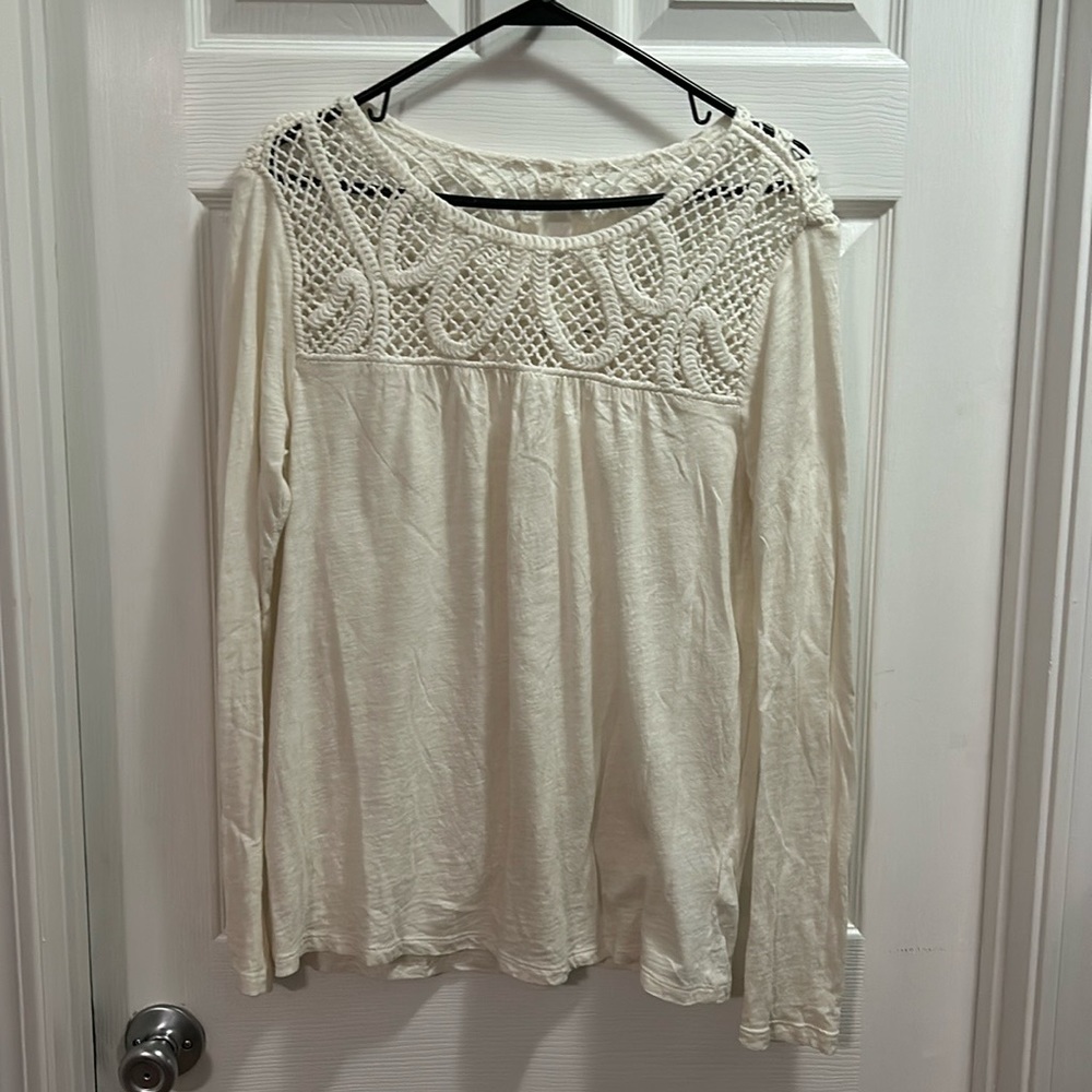 GAP Cream Blouse